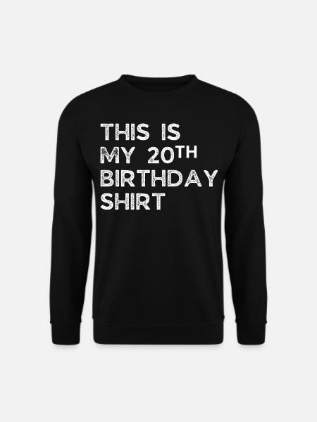 20e anniversaire. - Sweat-shirt Unisexe - noir