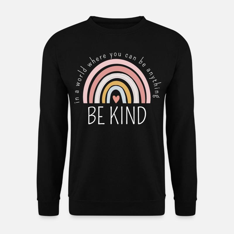 SEI FREUNDLICH - Unisex Pullover - Schwarz