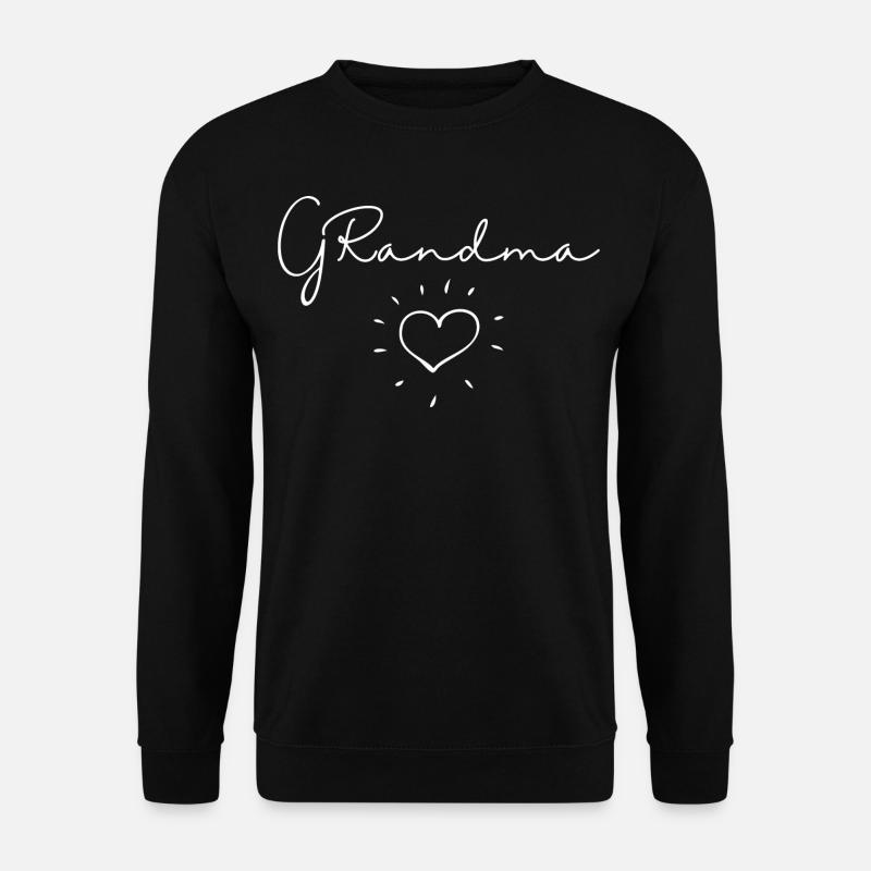 Grandma. Grandma gift - Unisex Sweatshirt - black
