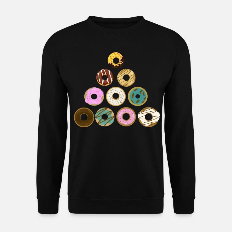 donut tree - Unisex Sweatshirt - black