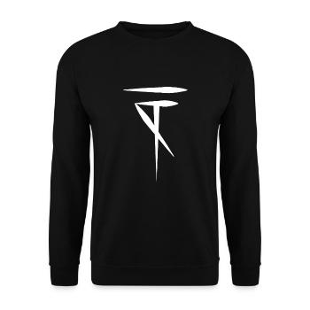 Die Zeichensprache der Ureinwohner - Unisex Pullover - Schwarz - Vorne - Alina (178cm) & Michal (187cm)