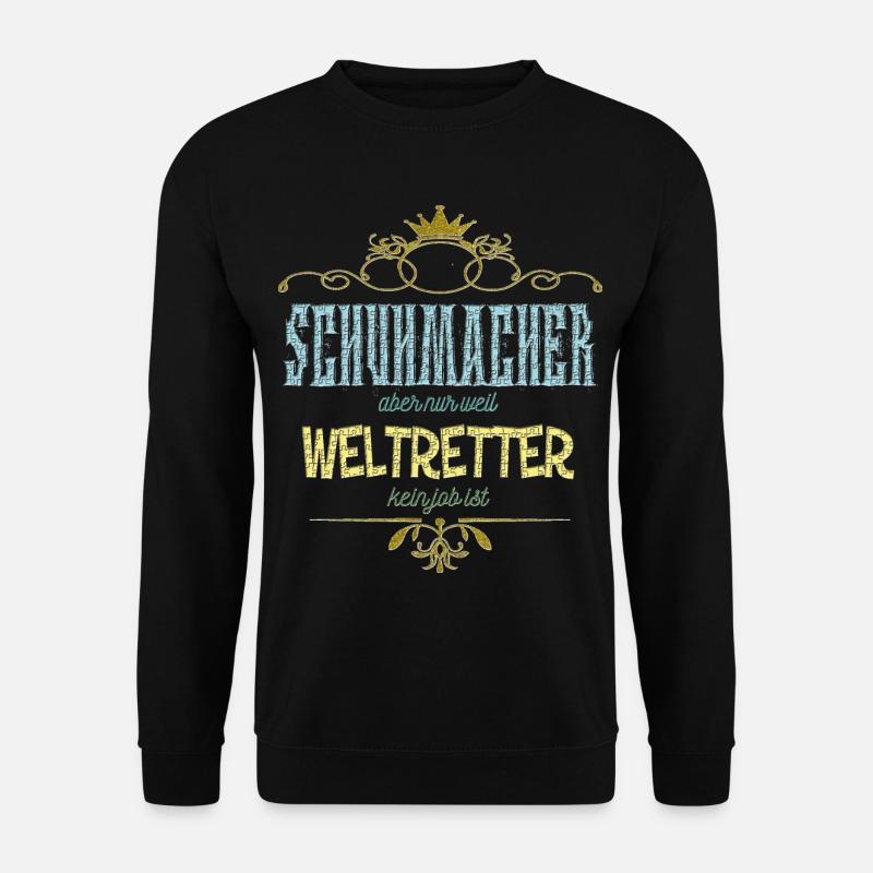 Schuhmacher Weltretter - Unisex Pullover - Schwarz
