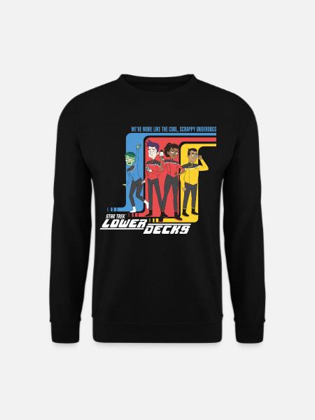 Star Trek Lower Decks Cool, Scrappy Underdogs - Unisex Pullover - Schwarz