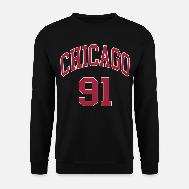 Chicago 91 - Unisex Pullover - Schwarz
