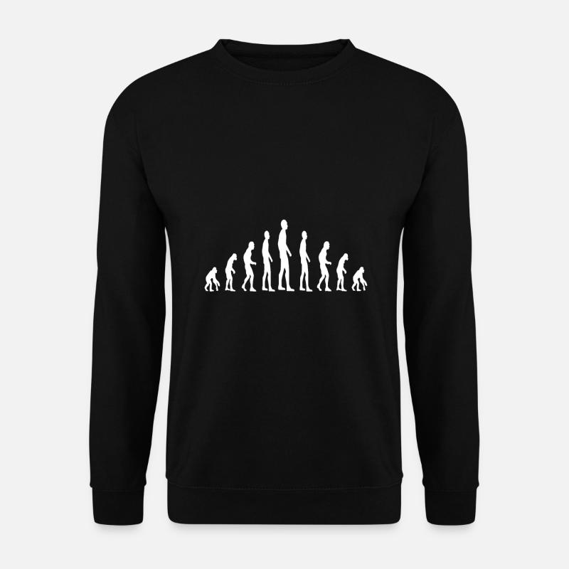 Evolution - Unisex Sweatshirt - black