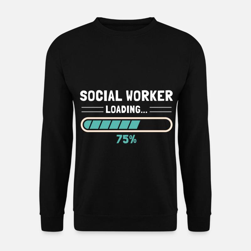 Sozialarbeiter Sozial Arbeiter Geschenkidee - Unisex Pullover - Schwarz