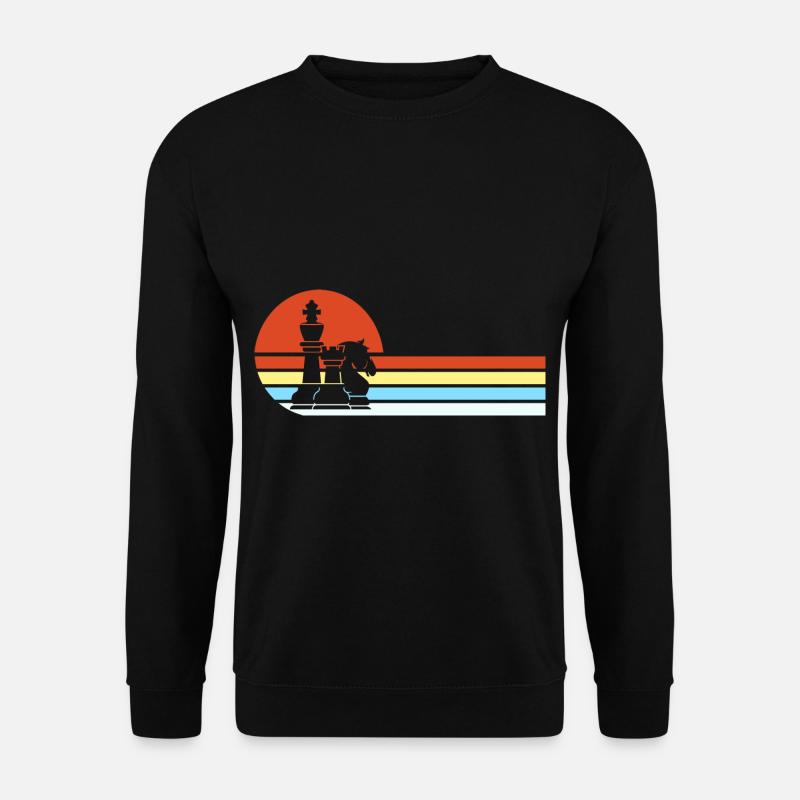 Schach - Unisex Pullover - Schwarz