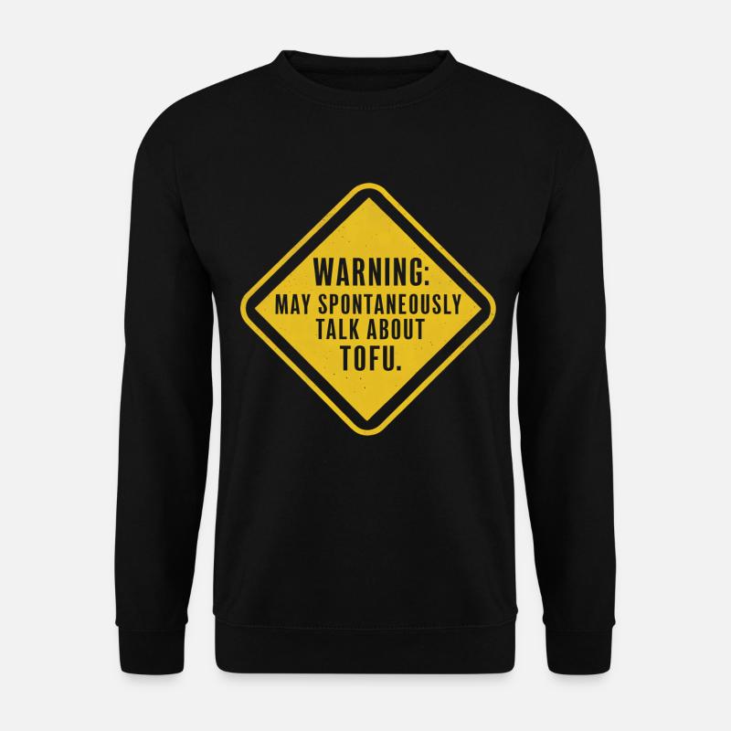 Tofu Lustiges - Unisex Pullover - Schwarz