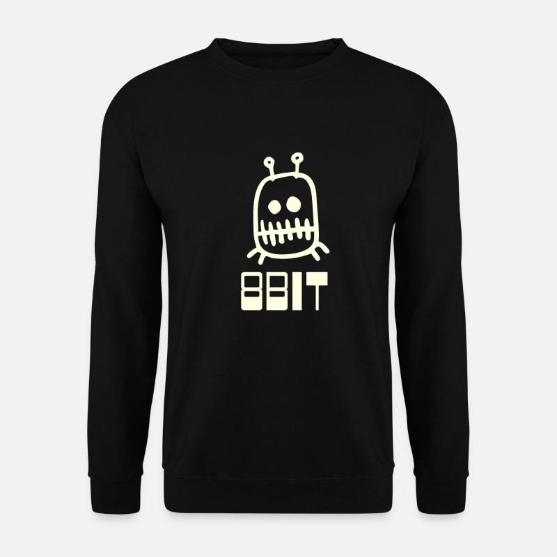 Ordinateur 8bit - Sweat-shirt Unisexe - noir