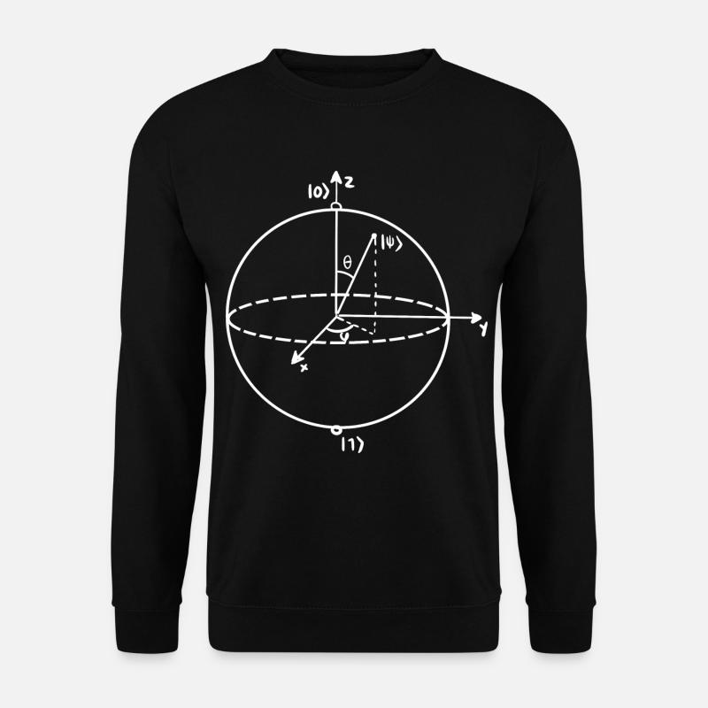 Quantenbit Physikerlehrer - Unisex Pullover - Schwarz