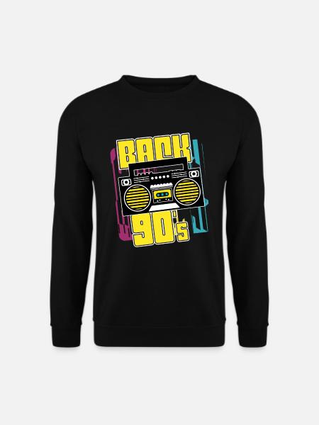 Retro 90s - Unisex Sweatshirt - black
