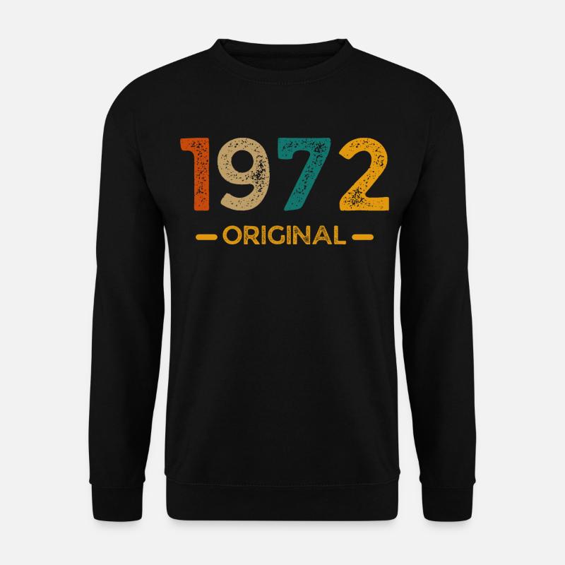 1972 Original - Unisex Pullover - Schwarz