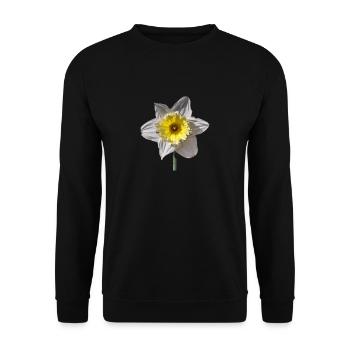 Daffodil - Unisex Sweatshirt - black - Front - Alina (178cm) & Michal (187cm)