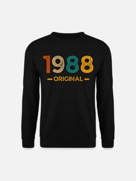 1988 Original - Unisex Pullover - Schwarz