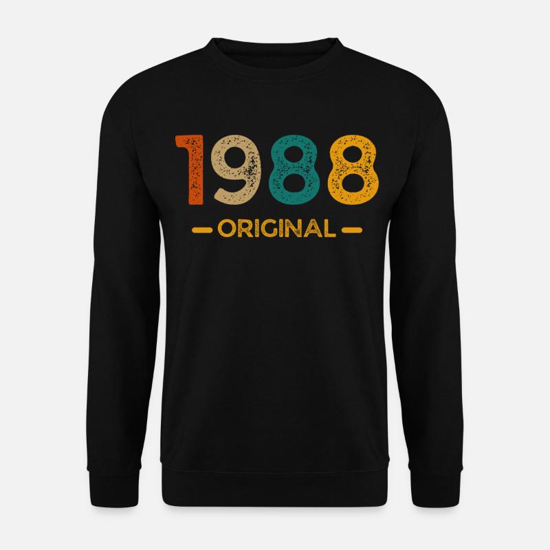 1988 Original - Unisex Pullover - Schwarz