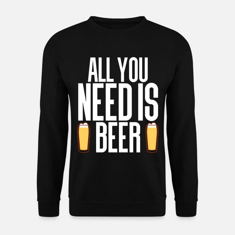 Beer - Unisex Sweatshirt - black