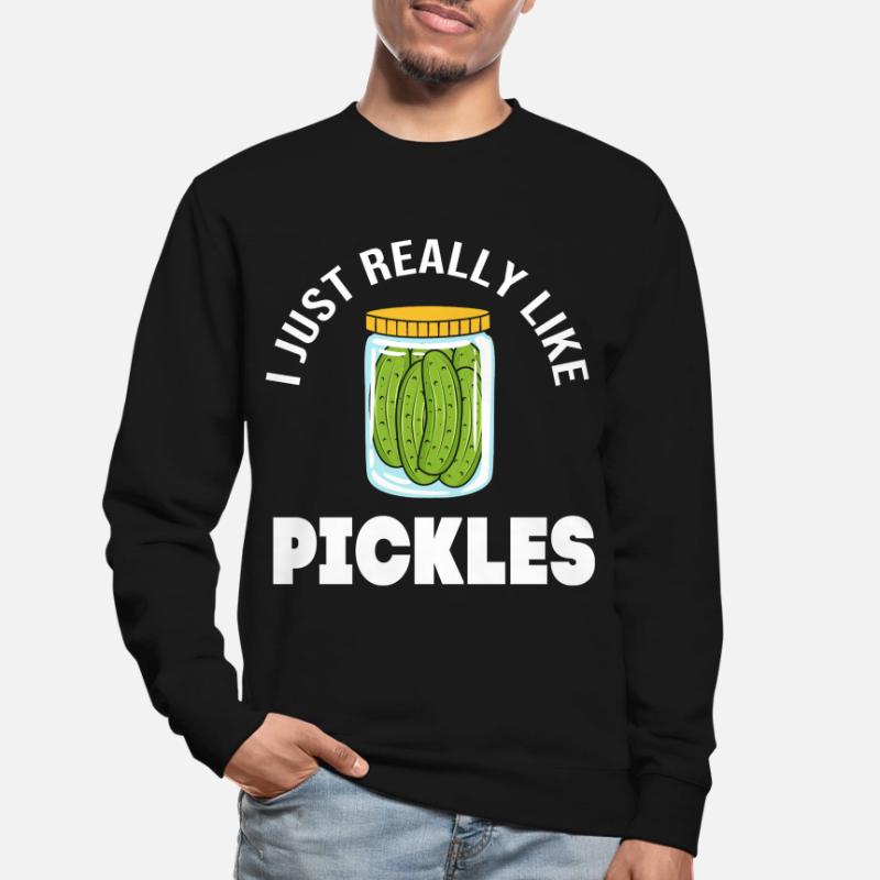 Cornichon Concombre Concombre Sweat-shirt Unisexe