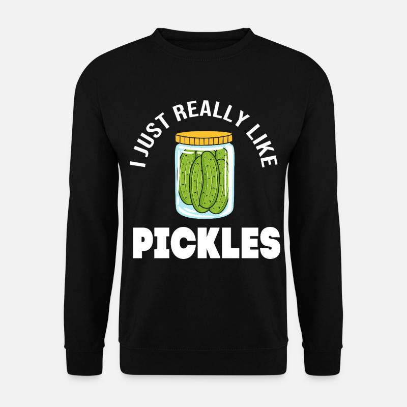 Pickle Cucumber Cucumber - Unisex Sweatshirt - black