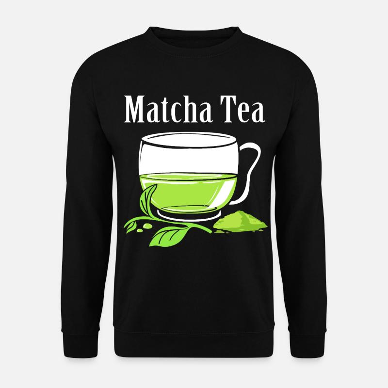Matcha Tea - Unisex Sweatshirt - black