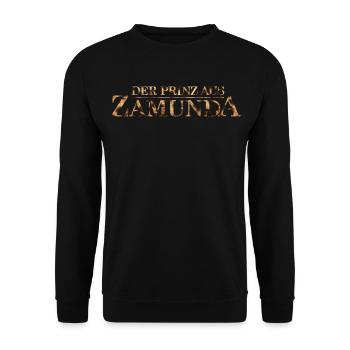 Coming To America Der Prinz Aus Zamunda Leopard - Unisex Sweatshirt - black - Front - Alina (178cm) & Michal (187cm)
