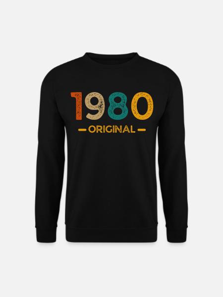 1980 ORIGINAL - Unisex Pullover - Schwarz