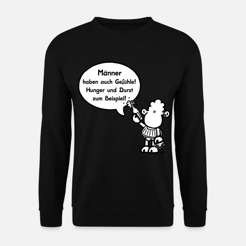 Sheepworld - Gefühle - Unisex Pullover - Schwarz