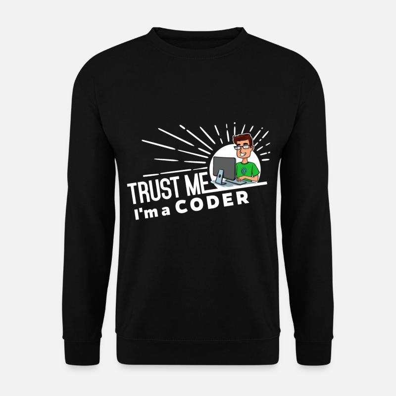 Programmør - Tro mig - Unisex sweater - sort