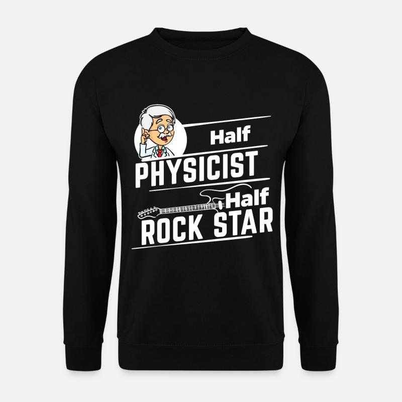Physiker - Half Rock Star - Unisex Pullover - Schwarz
