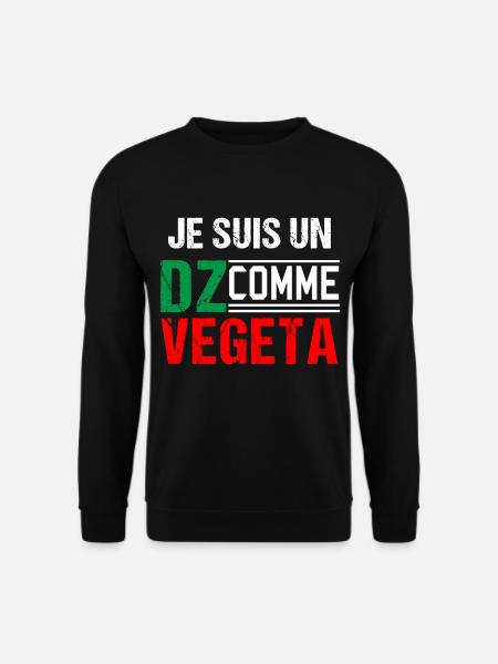 Algérie, DZ, je suis un dz, idée cadeau maghreb - Sweat-shirt Unisexe - noir