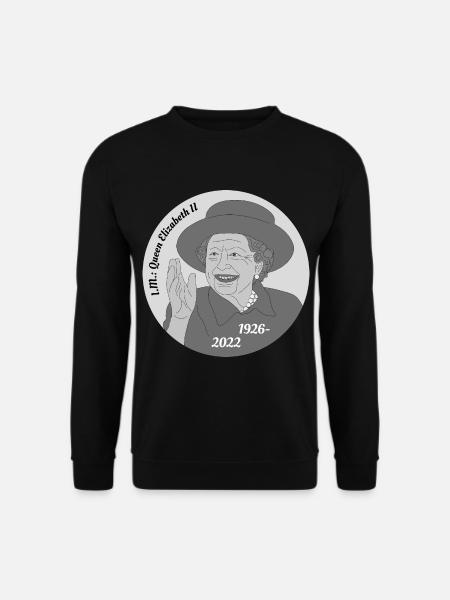 Death of Queen Elizabeth II - Unisex Sweatshirt - black