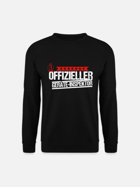 Gerätewart Geschenk Feuerwehr Platzwart Ehrenamt - Unisex Pullover - Schwarz