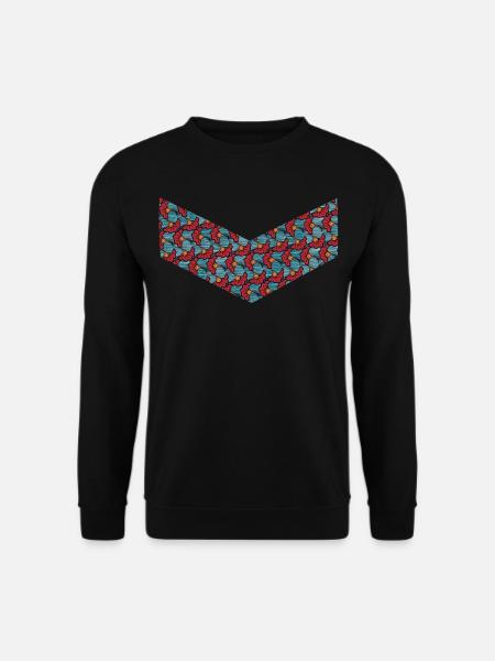 t shirt wax man wax - Unisex Sweatshirt - black