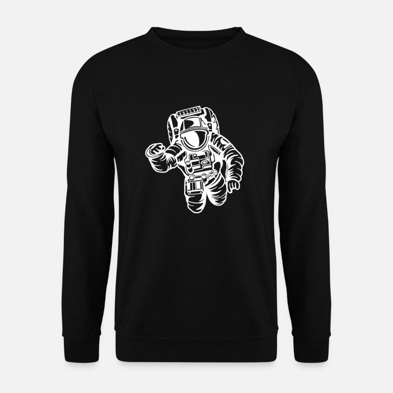 astronaute - Sweat-shirt Unisexe - noir