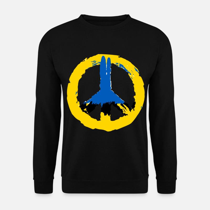 Ukraine Peace - Unisex Pullover - Schwarz