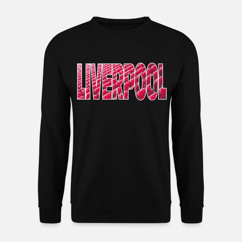 Liverpool - Unisex Pullover - Schwarz