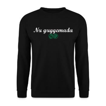 Nu guggemada - Unisex Pullover - Schwarz - Vorne - Alina (178cm) & Michal (187cm)