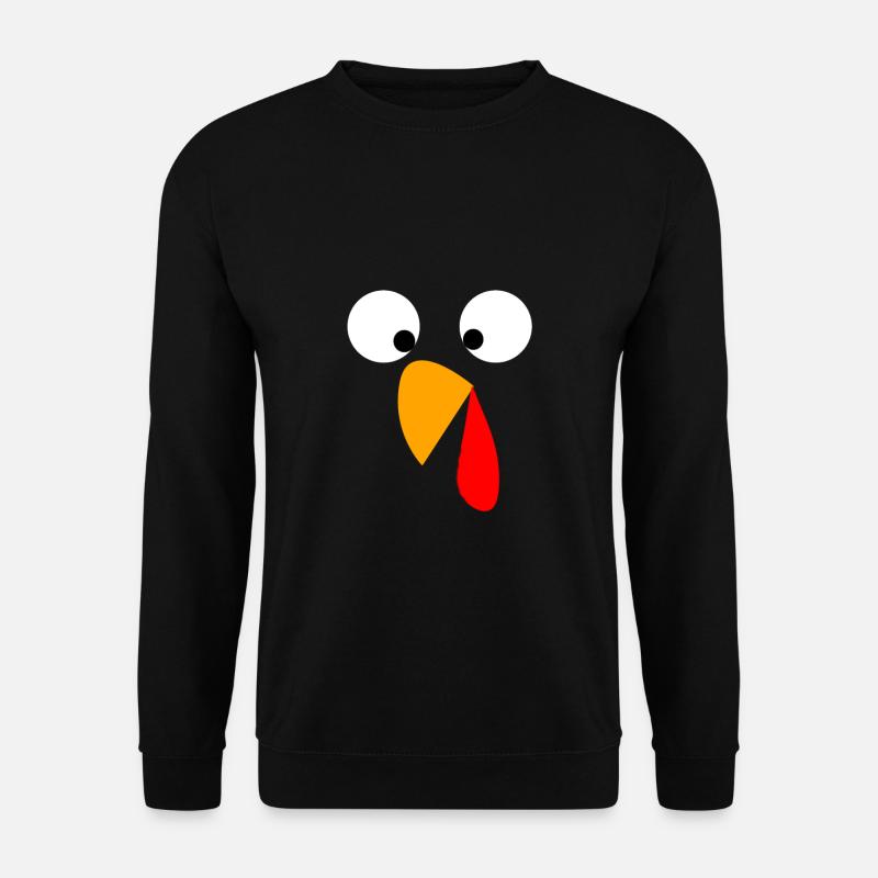Truthahn - Unisex Pullover - Schwarz