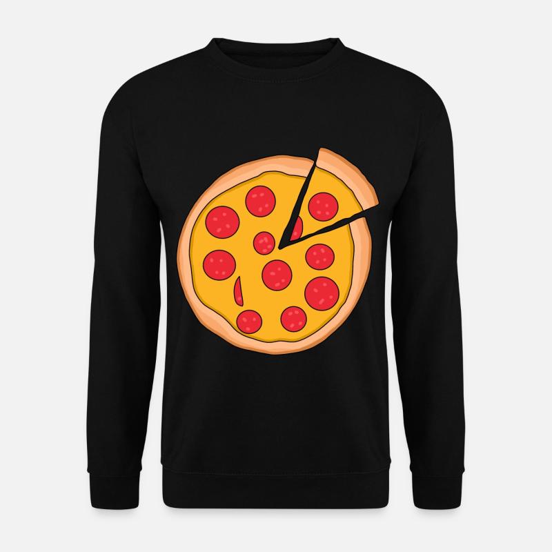 Pizza - Unisex Pullover - Schwarz