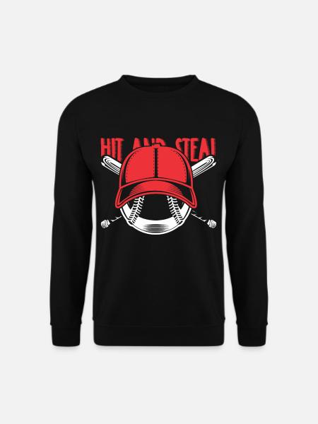 Baseball - Unisex Pullover - Schwarz