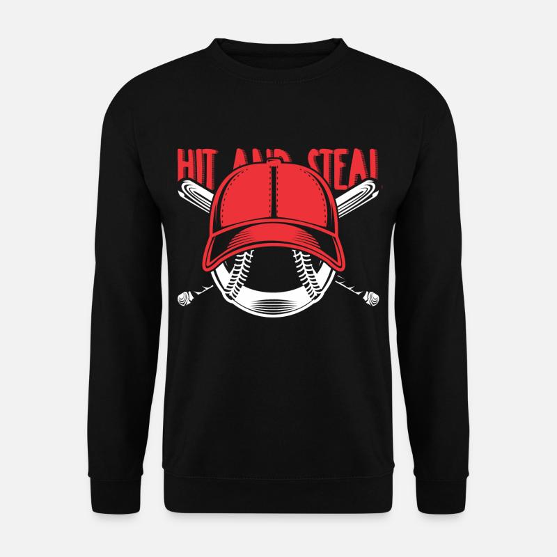 baseball - Unisex Sweatshirt - black