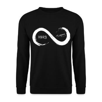 Atatürk 1923 Mustafa Kemal Atatürk Cumhuriyet - Unisex Sweatshirt - black - Front - Alina (178cm) & Michal (187cm)