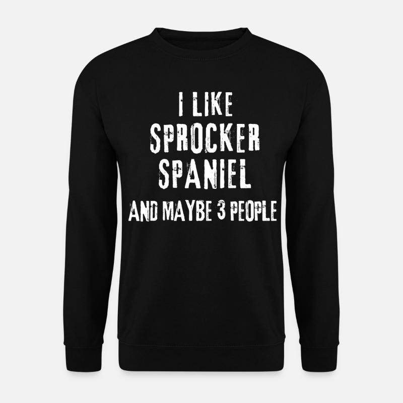 Sprocker Spaniel - Unisex Sweatshirt - black