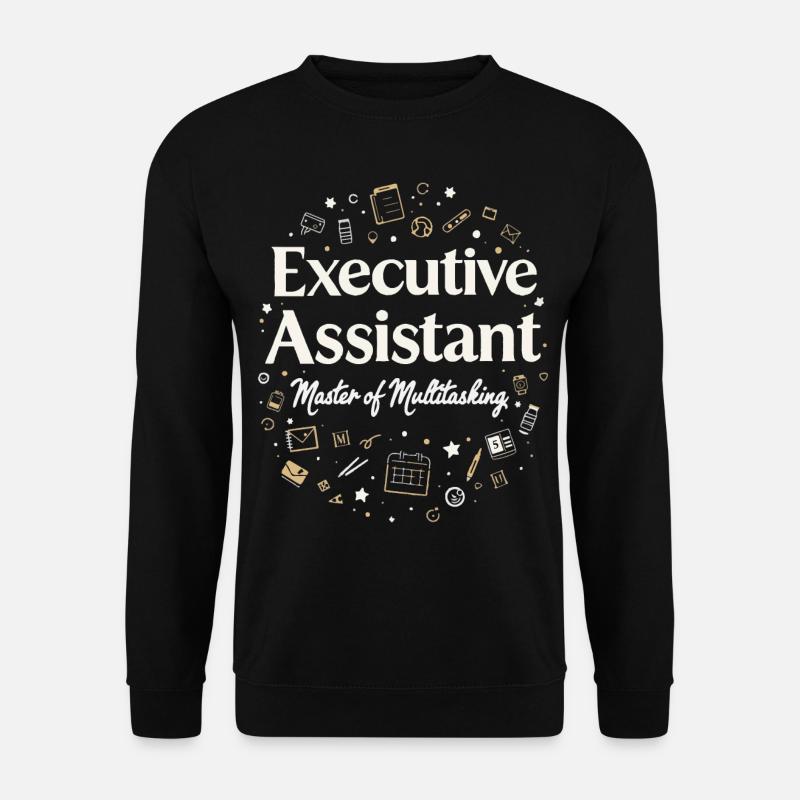 Assistent der Geschäftsführung Multitasking Expert - Unisex Pullover - Schwarz