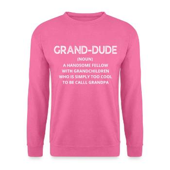 GRAND-DUDE - Unisex Pullover - Pink - Vorne