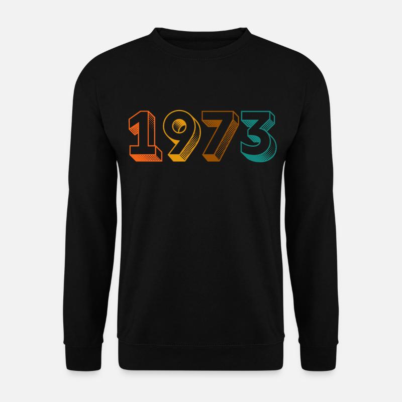 millésime 1973 - Sweat-shirt Unisexe - noir