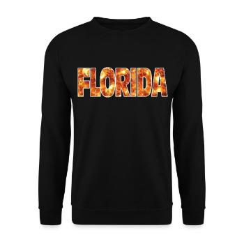 Florida - Unisex Pullover - Schwarz - Vorne - Alina (178cm) & Michal (187cm)
