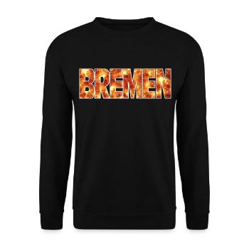 Brême - Sweat-shirt Unisexe - noir - Devant - Alina (178cm) & Michal (187cm)