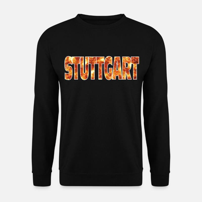 Stuttgart - Unisex Pullover - Schwarz