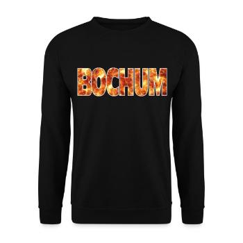 Bochum - Sweat-shirt Unisexe - noir - Devant - Alina (178cm) & Michal (187cm)