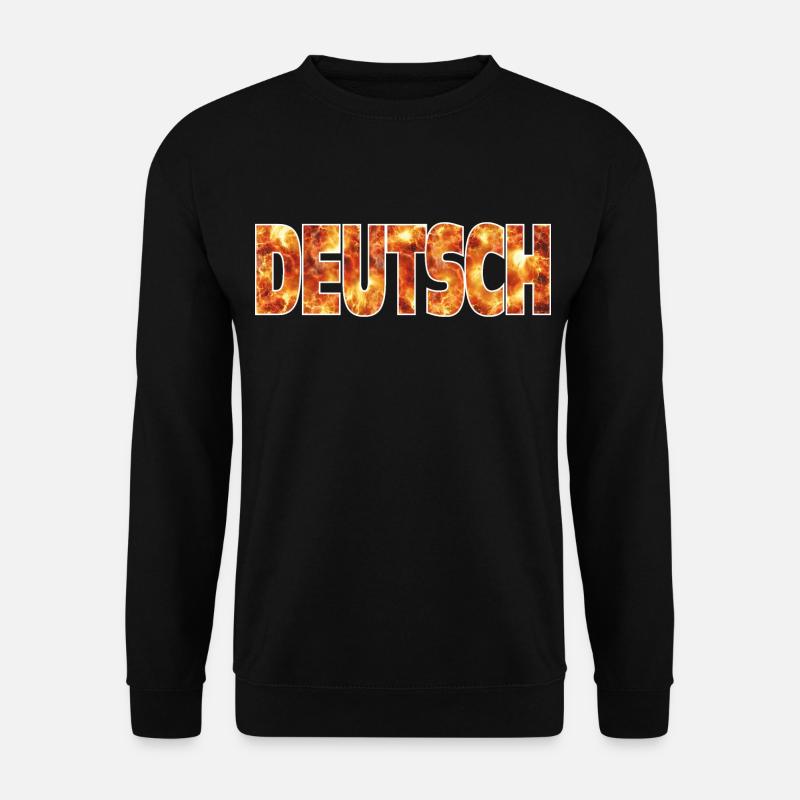 Deutsch - Unisex Pullover - Schwarz
